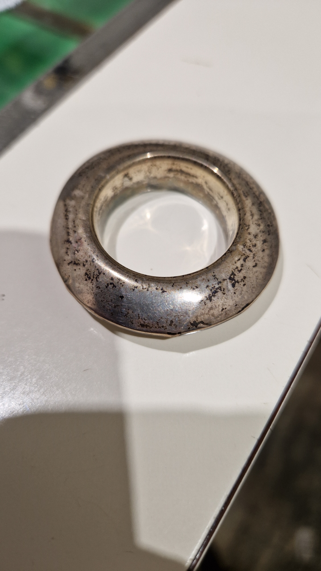 Royal Doulton silver-mounted match striker, of globular form, the silver rims hallmarked Birmingham, - Image 12 of 15