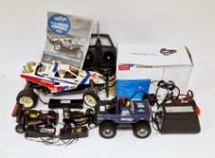 Tamiya ' The Grass Hopper II ' remote control buggy with high impact styrene body together with