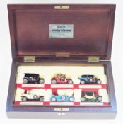 Matchbox limited edition 'The Unique Connoisseur Collection six piece vehicle set including 1911