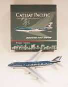 Cathay Pacific ' the spirit of Hong Kong ' 1:200 scale Boeing 747-267B B-HIB diecast model aircraft,