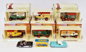 Six boxed Matchbox Models of Yesteryear 'The Great Beers of the World' series vehicles including
