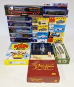 Quantity of diecast model cars to include Vanguards VA6008 Raleigh Cycles, VA14007 Royal Navy Mini