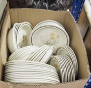 An extensive Royal Doulton Sandsprite dinner service to include, bowls, side plates, dinner