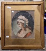 Five various framed prints, two after Bartalozzi 'The Morning' and 'The Evening' and three others,