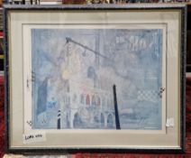 David Trussler (Architect)  Limited edition print  15c Palazzi, Contarina - Fasan and Contarina,