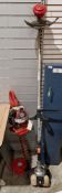 Kaaz from Danarm petrol grass strimmer, a Danarm DME2200 petrol hedge trimmer and a quantity of