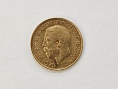George V gold half-sovereign, 1911
