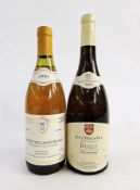 Macon Villages Blanc 1991 white wine 75cl 12.5% vol, together with a Roux Pere & Fils Rully 2005