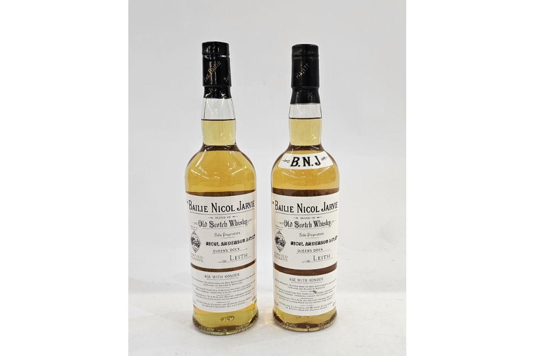 Two bottles of The Bailie Nicol Jarvie blend of old scotch whisky, 70cl 40% vol (2)