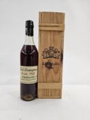 Gelas et fils Vieil Armagnac from 1928, 70cl, 40% vol, housed in original fitted wooden box