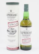 Laphroaig Islay 10 year old single malt scotch whisky cask strength, batch 001 bottled February '09,