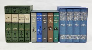 Folio Society ,  three boxed sets to include Wilkie Collins, John Buchan and 