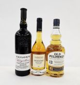 Old Pulteney 12 year old single malt scotch whisky, the Maritime malt, 70cl 40% vol, together with a