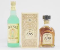 Premium Trenet Absinthe Francais 70cl 60% vol, together with single bottle of Angostura 1919 Premium
