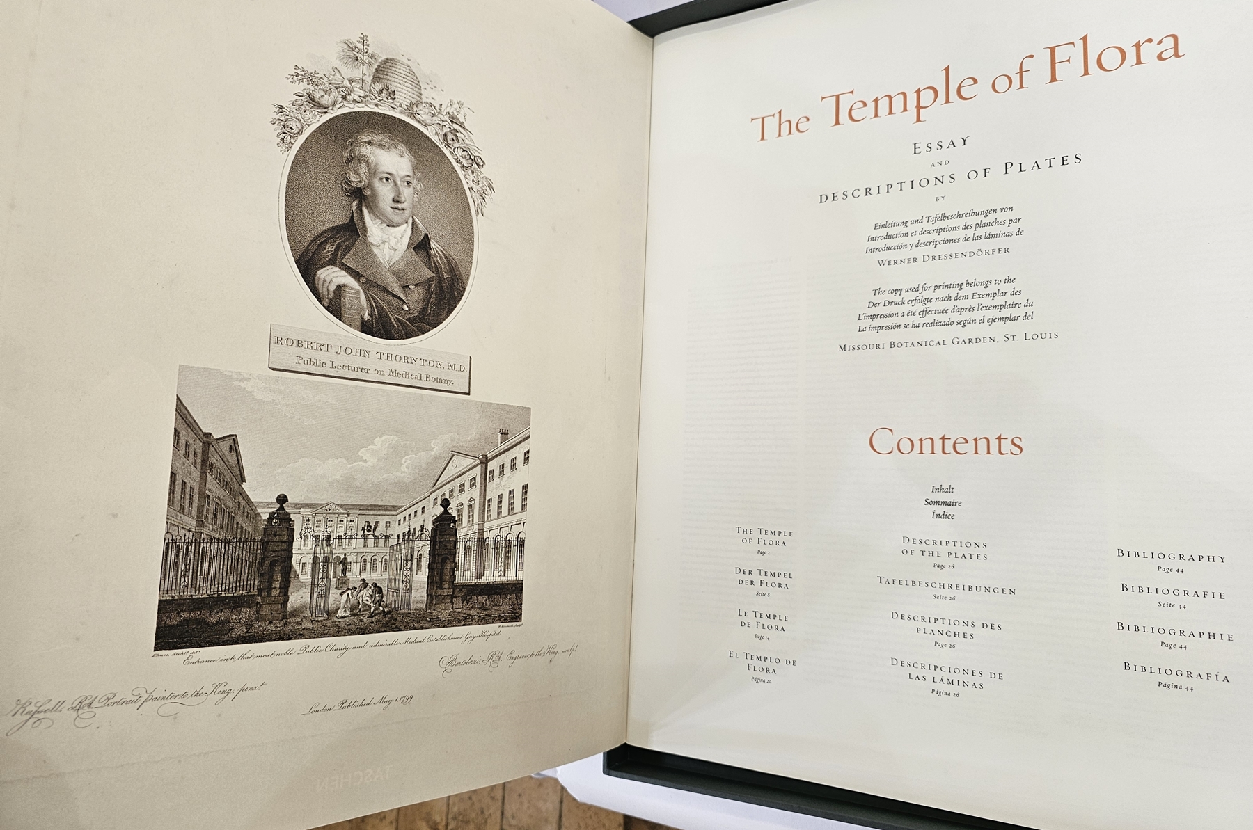 "The Temple of Flora - Essays and Descriptions of Plates", Taschen, text in English, German, - Image 3 of 5