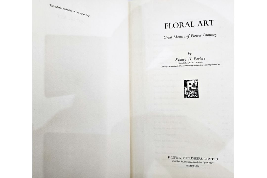 Wilfred Blunt , George Dynossis ' Ehret ' Charles W Trailon publisher 1963, folio with plates [ - Image 11 of 12