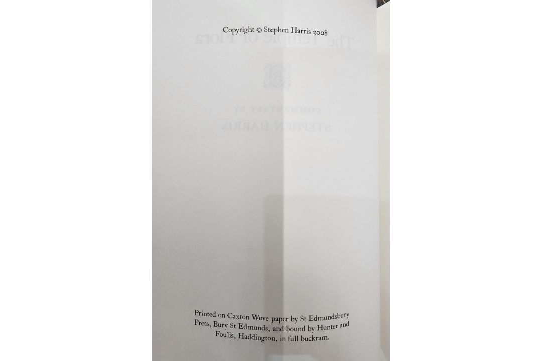 Folio Society [Thornton, Robert] "The Temple of Flora", Harris, Stephen "Author of the - Image 8 of 12