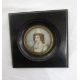 Early 20th century portrait miniature of a gentleman wearing a blue cravat, oval on ivory, 5cm x - Image 4 of 5