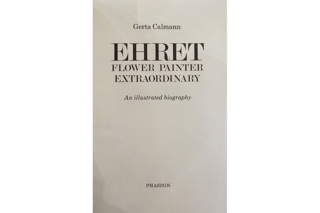 Wilfred Blunt , George Dynossis ' Ehret ' Charles W Trailon publisher 1963, folio with plates [ - Image 10 of 12