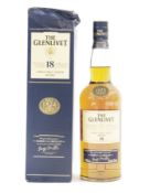 The Glenlivet 18 year old single malt Scotch whisky, produced by George & J G Smith Ltd, 70cl, 43%