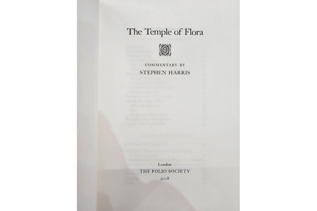 Folio Society [Thornton, Robert] "The Temple of Flora", Harris, Stephen "Author of the - Image 7 of 12