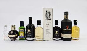 Whitley Neill handcrafted dry gin small batch from batch no. 058 70cl 43% vol, together with a