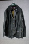 Women's Barbour jacket. UK size 10 with a paisley lining.