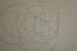 Brian Goodridge. Titled '18 Acres 1967'. A geometric composition. Framed and glazed. H.57 W.83cm.