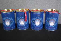 Bell's Whisky. Six unopened presentation decanter bottles. Special edition, issued 1990 to