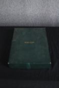 Royal County, six hand cut crystal lead glasses. Boxed. H.37 W.28cm. (box)