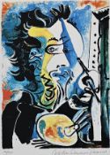 After Pablo Picasso. Giclée print by the Picasso estate in a numbered edition of 500 copies, this