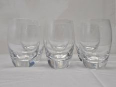 A boxed set of Lalique 