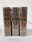 Dictionnaire historique portatif. M. l'abbe Ladvocat. Complete set of three volumes. Published by