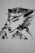Paul Shorrock. Lithograph. Edition of 5. Signed. Framed and glazed. H.45 W.38cm.