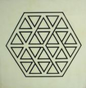 Trevor Frankland (1931–2011). Ink on paper. Circa 1965. A precise and controlled piece of