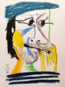 After Pablo Picasso (1881-1973), chromolithograph, 