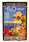 James Greig, British (1861 - 1941), original early 20th century travel poster advertising 'A