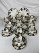 A vintage Foley tea service. Qnty 40 pieces.