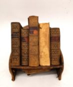 A signed Cartier Ltd. Miniature 'Reference Library' group of Cassell's dictionaries and Philips'