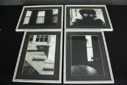 Art photography, four framed and glazed monochrome studies. H.32 W.24cm. (each)