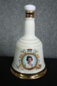 A box of six unopened Bell's Scotch whisky decanters. H.26cm. (each)