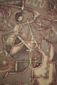 Sam Kaner (1924-1990), limited edition etching, signed, numbered and inscribed. mounted, unframed.