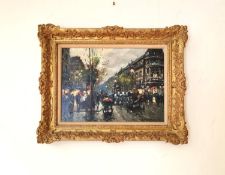 Antoine Blanchard, French (1910 - 1988), a 20th century oil on canvas, 'Paris', signed and signed