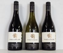2013 Josef Chromy Estate Chardonnay, Tasmania, Australia. 75cl along with two bottles of Pinot