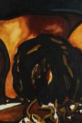 Hector Escobar, (1908 - 1984), oil on canvas abstract composition signed and dated 99. Framed. H.