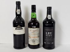 A selection of Port to include, a 2004 Fortnum & Mason LBV Late Bottled Vintage Port, together