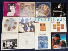 A collection of 1980s pop records. Including Duran Duran, Human League, The Teardrop Explodes and