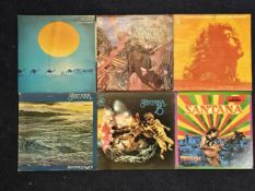 6x Santana records on 12