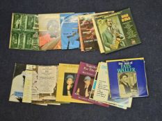 A collection of Jazz albums including Louis Armstrong and Don Byas. (15)