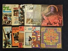 Collection of Beach Boys albums and greatest hits records. (12)